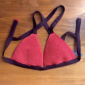 Aerie Strappy Triangle Bikini Top
